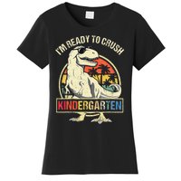 I'm Ready To Crush Kindergarten Dinosaur Back To School Women's T-Shirt