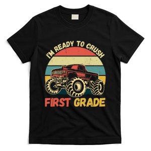 I`m Ready To Crush First Grade First Day Of First Grade Kids T-Shirt