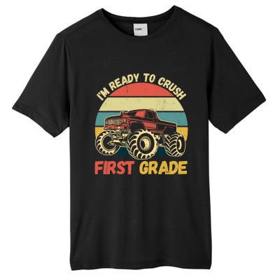 I`m Ready To Crush First Grade First Day Of First Grade Kids Tall Fusion ChromaSoft Performance T-Shirt