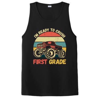 I`m Ready To Crush First Grade First Day Of First Grade Kids PosiCharge Competitor Tank