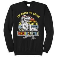 I'm Ready To Crush Kindergarten Dinosaur Back To School Sweatshirt