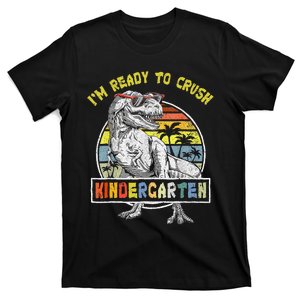 I'm Ready To Crush Kindergarten Dinosaur Back To School T-Shirt