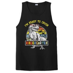 I'm Ready To Crush Kindergarten Dinosaur Back To School PosiCharge Competitor Tank