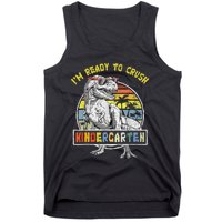 I'm Ready To Crush Kindergarten Dinosaur Back To School Tank Top