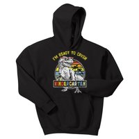 I'm Ready To Crush Kindergarten Dinosaur Back To School Kids Hoodie