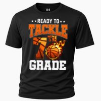 Im Ready To Tackle 7th Grade Basketball Back To School Cooling Performance Crew T-Shirt