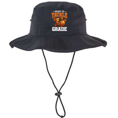 Im Ready To Tackle 7th Grade Basketball Back To School Bucket Hat