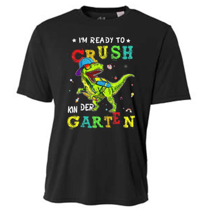 IM Ready To Crush Kindergarten Dinosaur 1st Day Of School Gift Cooling Performance Crew T-Shirt