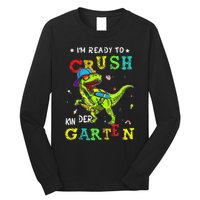 IM Ready To Crush Kindergarten Dinosaur 1st Day Of School Gift Long Sleeve Shirt