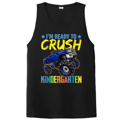 I'm Ready To Crush Kindergarten Monster Truck Back To School PosiCharge Competitor Tank