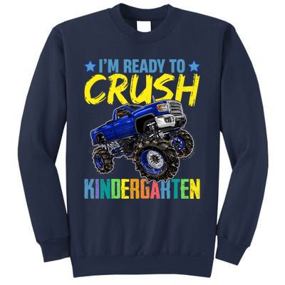 I'm Ready To Crush Kindergarten Monster Truck Back To School Sweatshirt