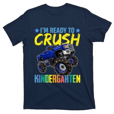 I'm Ready To Crush Kindergarten Monster Truck Back To School T-Shirt