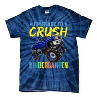 I'm Ready To Crush Kindergarten Monster Truck Back To School Tie-Dye T-Shirt