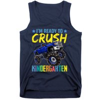 I'm Ready To Crush Kindergarten Monster Truck Back To School Tank Top