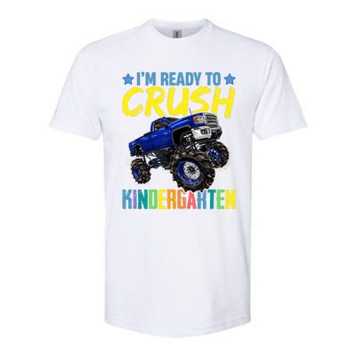 I'm Ready To Crush Kindergarten Monster Truck Back To School Softstyle CVC T-Shirt