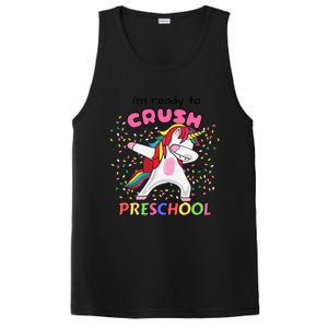 I’M Ready To Crush Preschool Cute Dabbing Unicorn Gift PosiCharge Competitor Tank