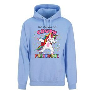 I’M Ready To Crush Preschool Cute Dabbing Unicorn Gift Unisex Surf Hoodie