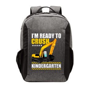 I'm Ready To Crush Kindergarten Bulldozer Back To School Vector Backpack