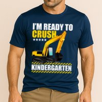 I'm Ready To Crush Kindergarten Bulldozer Back To School Cooling Performance Crew T-Shirt