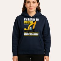 I'm Ready To Crush Kindergarten Bulldozer Back To School Hoodie