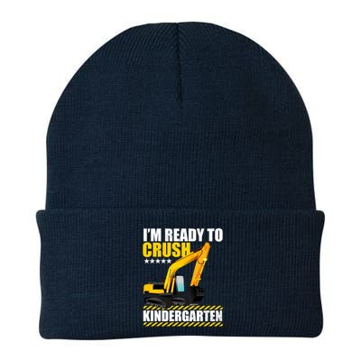 I'm Ready To Crush Kindergarten Bulldozer Back To School Beanie