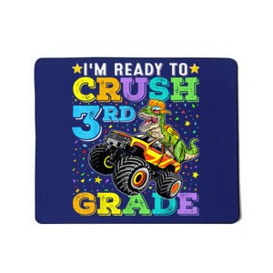 I'm Ready To Crush 3rd Grade Monster Truck Dinosaur Boy Mousepad