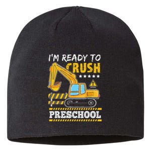 IM Ready To Crush Preschool Construction Vehicle Sustainable Beanie