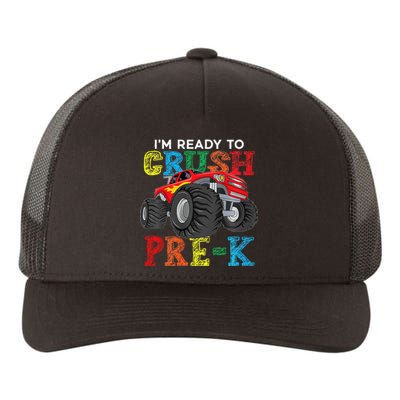 IM Ready To Crush Prek Monster Truck Back To School Yupoong Adult 5-Panel Trucker Hat