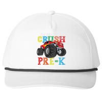 IM Ready To Crush Prek Monster Truck Back To School Snapback Five-Panel Rope Hat