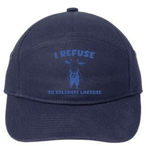 I Refuse To Tolerate Lactose 7-Panel Snapback Hat