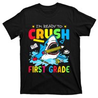 I'm Ready To Crush 1st Grade Shark Back To School T-Shirt