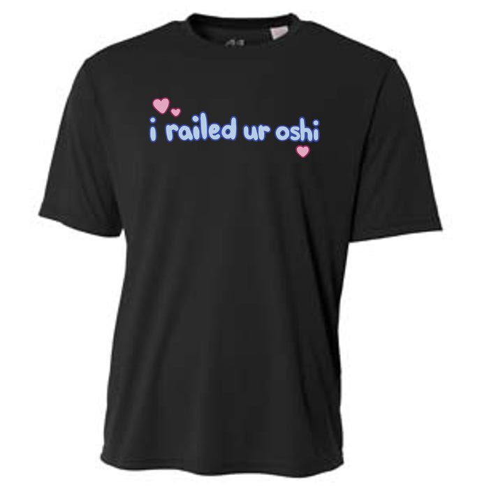 I Railed Ur Oshi Cooling Performance Crew T-Shirt