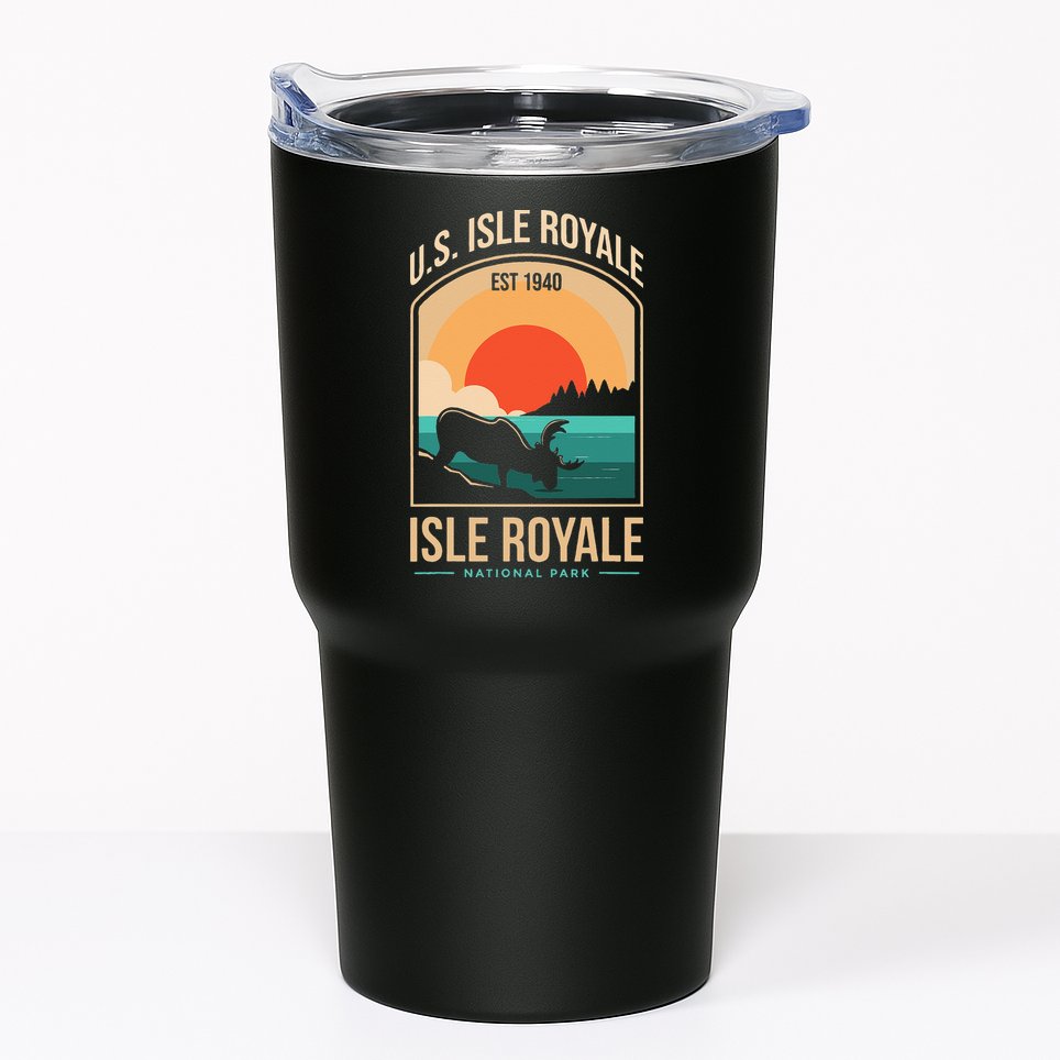 Isle Royale US National Park Michigan USA Parks Lover Gift Tumbler