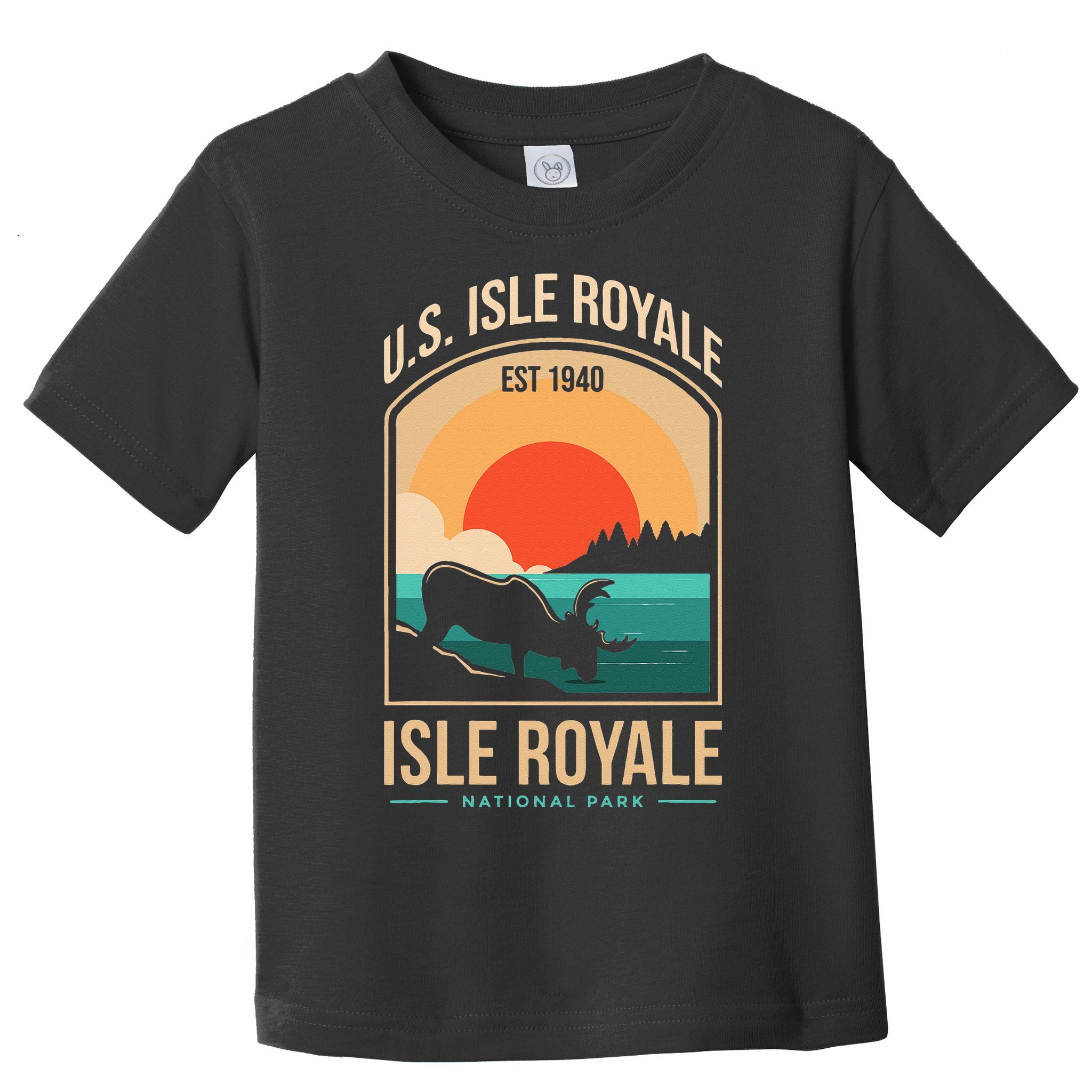 Isle Royale US National Park Michigan USA Parks Lover Gift Toddler T-Shirt