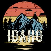 Idaho Retro Vintage Bucket Hat