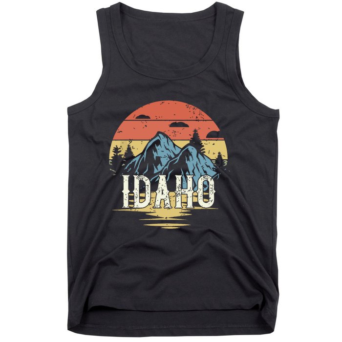 Idaho Retro Vintage Tank Top