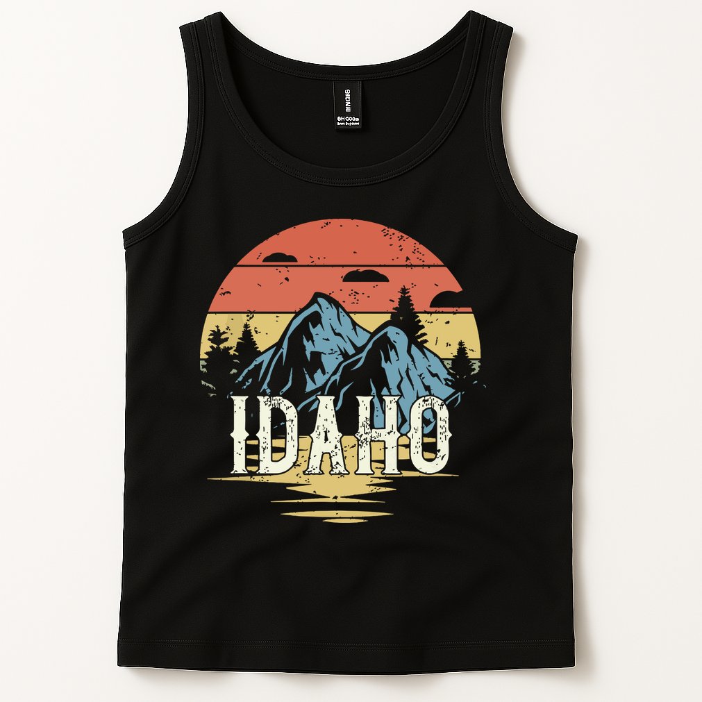Idaho Retro Vintage Tank Top