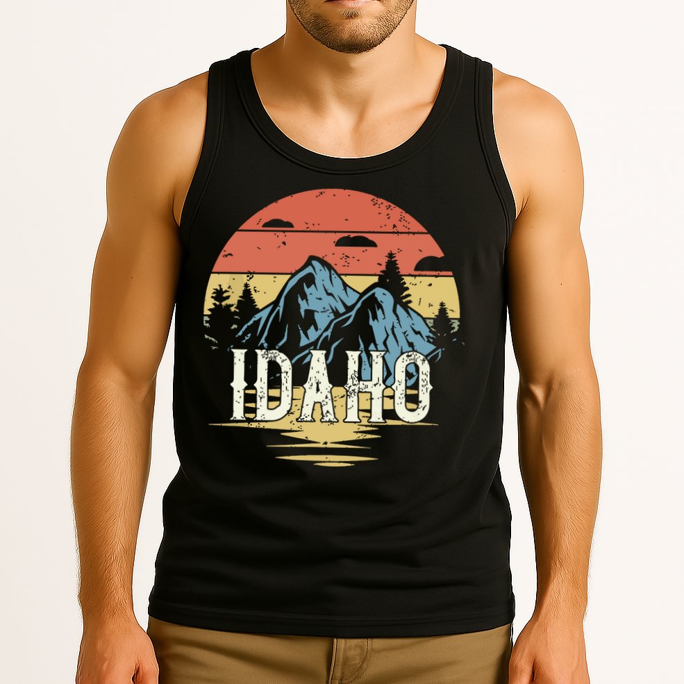 Idaho Retro Vintage Tank Top
