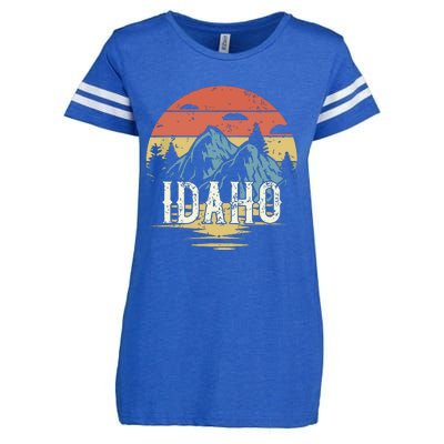 Idaho Retro Vintage Enza Ladies Jersey Football T-Shirt