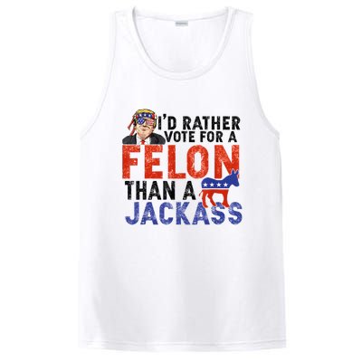 I’D Rather Vote For A Felon Than A Jack Ass PosiCharge Competitor Tank