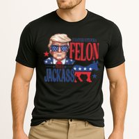 ID Rather Vote For A Felon Than A Jackass Trump America Cooling Performance Crew T-Shirt