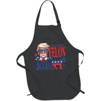 ID Rather Vote For A Felon Than A Jackass Trump America Apron