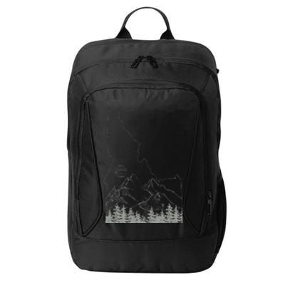 Idaho Retro Vintage Outdoors Mountain Graphic Design City Backpack