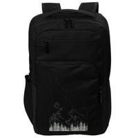 Idaho Retro Vintage Outdoors Mountain Graphic Design Impact Tech Backpack