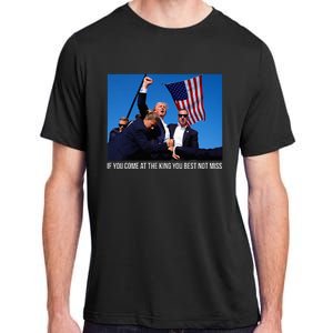 ID Rather Vote For A Felon Than A Jackass Trump Adult ChromaSoft Performance T-Shirt