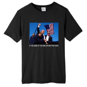 ID Rather Vote For A Felon Than A Jackass Trump Tall Fusion ChromaSoft Performance T-Shirt