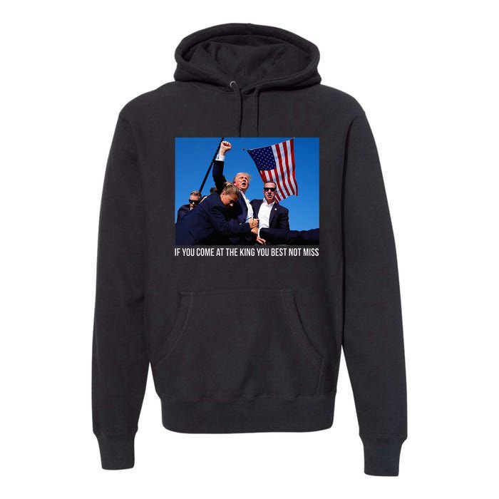 ID Rather Vote For A Felon Than A Jackass Trump Premium Hoodie