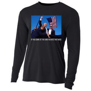 ID Rather Vote For A Felon Than A Jackass Trump Cooling Performance Long Sleeve Crew