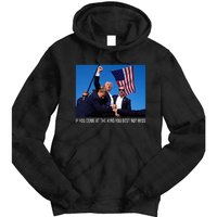 ID Rather Vote For A Felon Than A Jackass Trump Tie Dye Hoodie