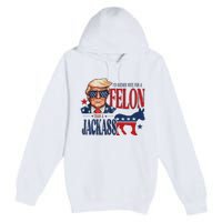 ID Rather Vote For Felon Than A Jackass Premium Pullover Hoodie